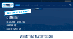 Desktop Screenshot of baymeats.com